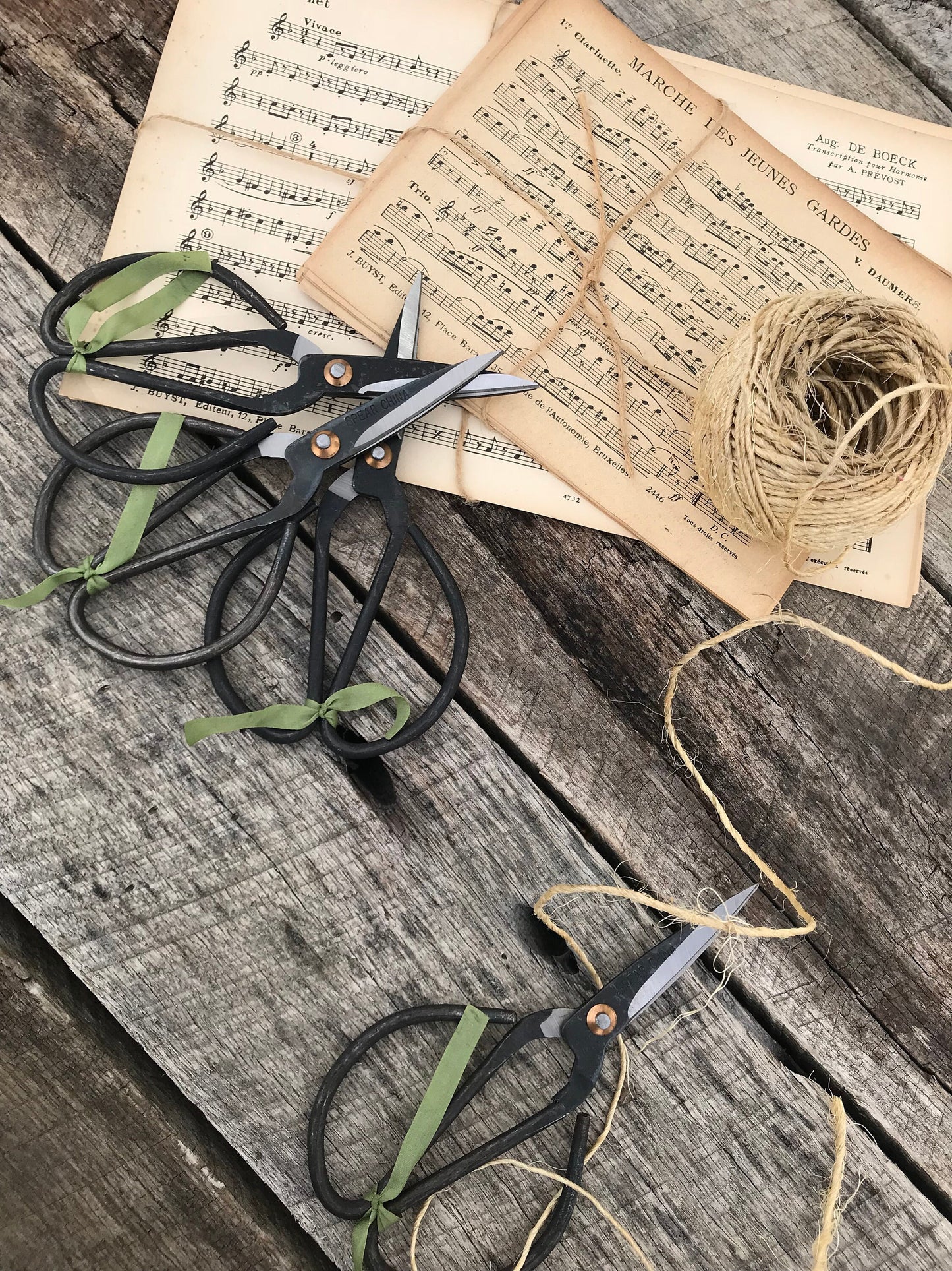 metal garden scissors